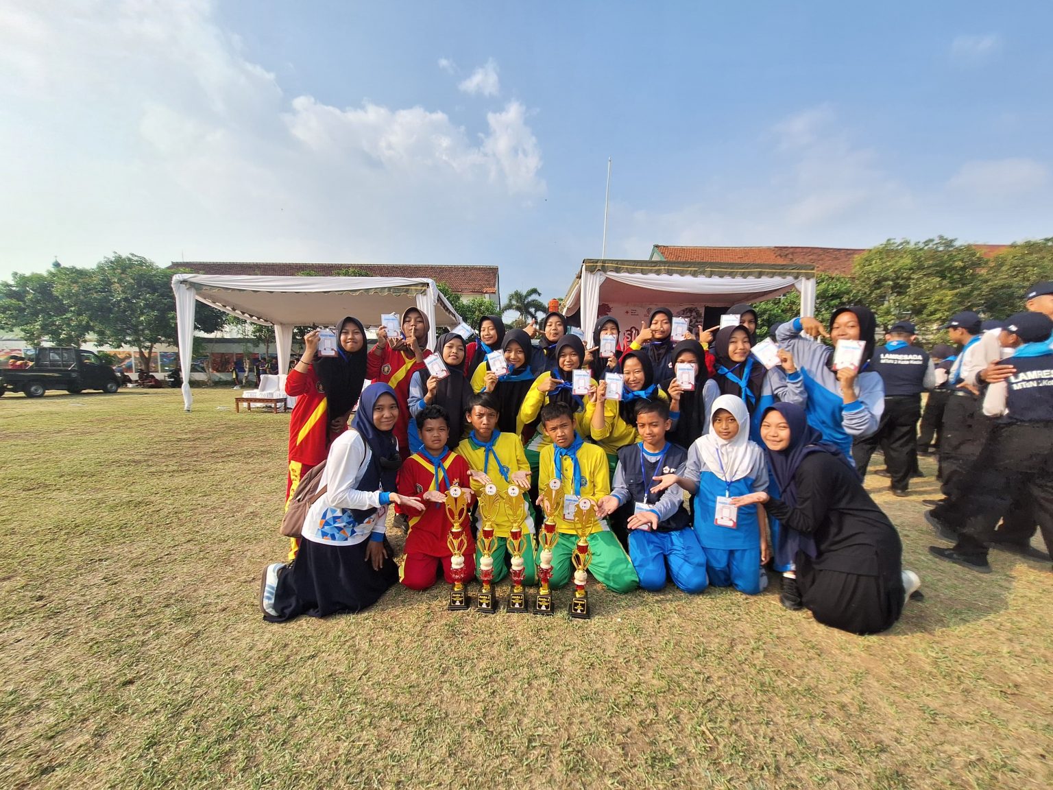 PMR SPEMDA KEDIRI berhasil meraih Juara dalam Lomba SILONTAR PMR Kota Kediri